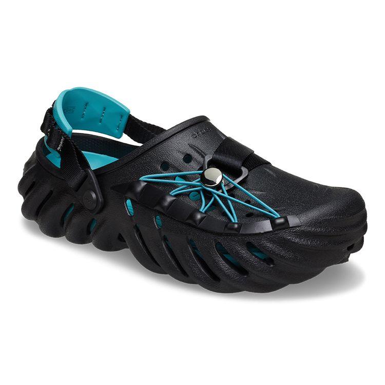 Crocs Echo Bungee-Schnur Clog Schwarz Unisex 210004-001