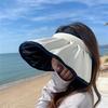 Summer Sun Visors Hat Women Visors Hat Women SunHat With Ponytail Hole Foldable