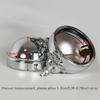 For Harley Road King Electra Glide FLHXS FLHX 2PCS 4.5" Motorcycle Headlight Housing Passing Fog Light Bulb Bucket Assembly
