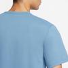 Nike Dri-Fit Uvhyverse Logo Print Outdoor Casual Sports Crew Neck Short Sleeve T-Shirt Men Tops Aegean-Storm-Blue FZ1065-429