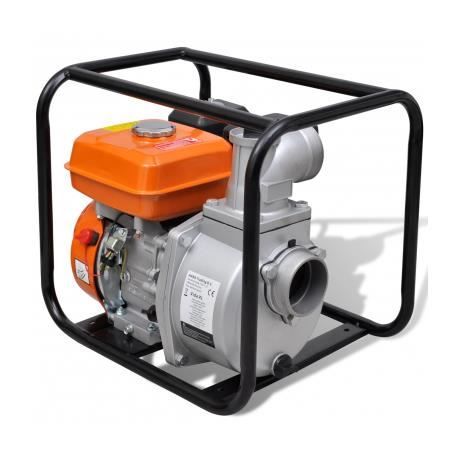 VidaXL Pompe à eau à moteur à essence 80 mm Connexion 4800 W