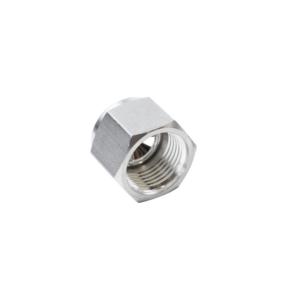 BA Or EP Grade 1/8" 1/4" 3/8" 1/2" 3/4" 1" VCR Male Plug Female End Cap SUS 316L Stainless Steel Water Gas Oil