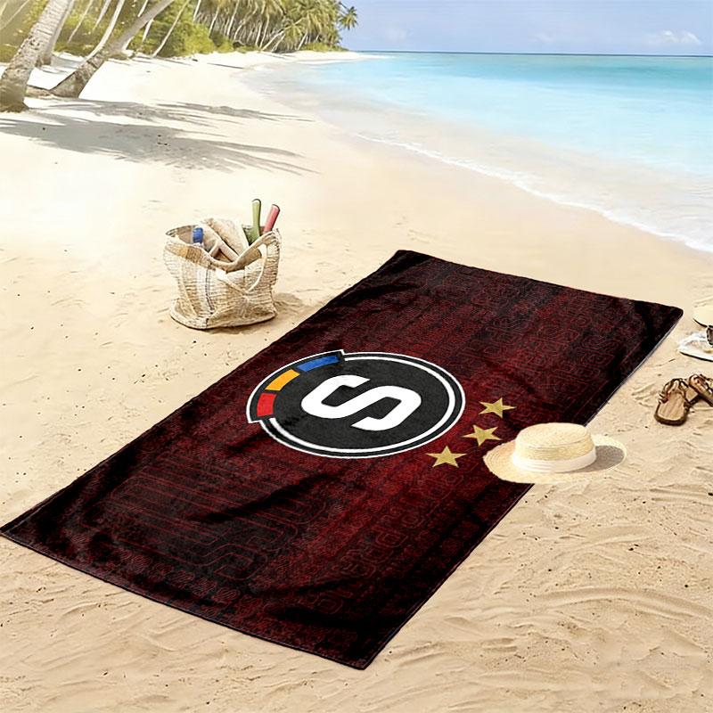 Toalla de Playa con Estampado AC Sparta Praha, Toalla Grande Suave de Secado Rápido para Playa, Camping, Natación