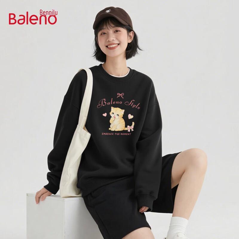 Baleno  Embrace This Moment Cat  Long-Sleeve Tee S