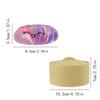 Slow Rebound Simulated Steamed Bun Squishy Toy Marble Pattern With Steamer Squishy Pinch Le Creative Anxiety Relief Fidget Toys