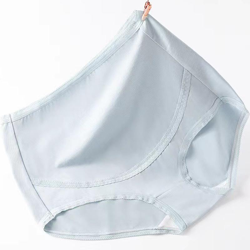 1PC Pregnacy Briefs Women Antibacterial Panties Large Size Lingerie Soft High Waist Belly Underpants Comfortable