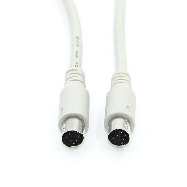 Reliable 8Pin DIN Male Cable 8PIN Extension Cable for Stable and Audios Connection Professional Audios Cable 59.06inch