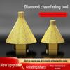 Foret à Chanfreiner Diamanté Multifonction pour l'Élargissement de Trous, le Meulage et la Coupe sur Marbre, Carrelage et Verre.