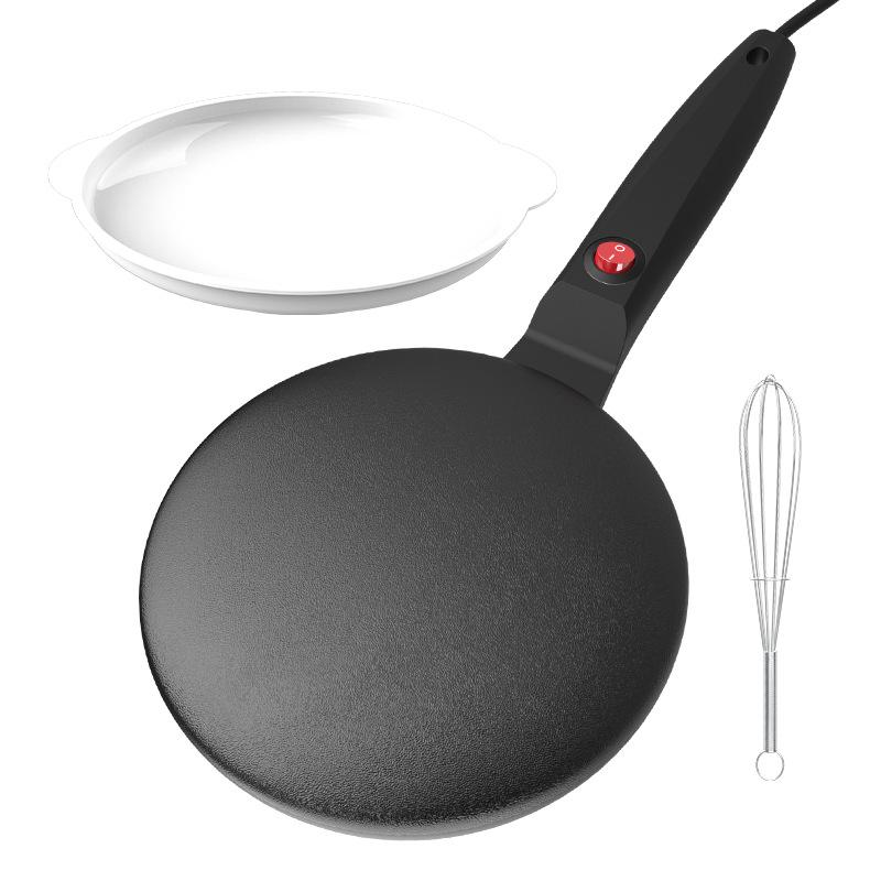 Portable Electric Spring Roll Wrapper Maker, Non-Stick Constant Temperature Crepe Griddle for Duck Pancakes Household Breakfast Gift Machine