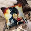 Anime Fullmetal Alchemist Cushion Cover Pillowcase Upholstery Sofa Throw Pillow Home Decor Pillowcas