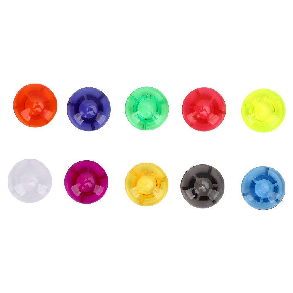 10PCS Multi-Color Effect Pedal Footswitch Toppers Guitar Effect Pedal Foot Switch Electric Guitar 1