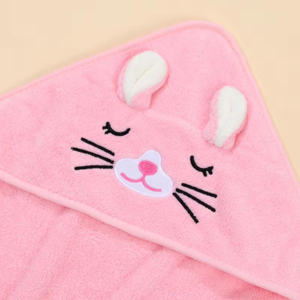 Soft Newborn Hooded Towel Cartoon Animal Warm Sleeping Swaddle Wrap Gifts Toddler Bathrobe