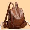 Women's 2025 Fashion Anti-theft Waterproof Leather Backpack - Versatile, Large Capacity for Travel