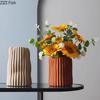 Colorful Irregular Shape Ceramic Vase Table Decoration Flowers Arrangement Modern Style Floral Vases Room Aesthetic Decor