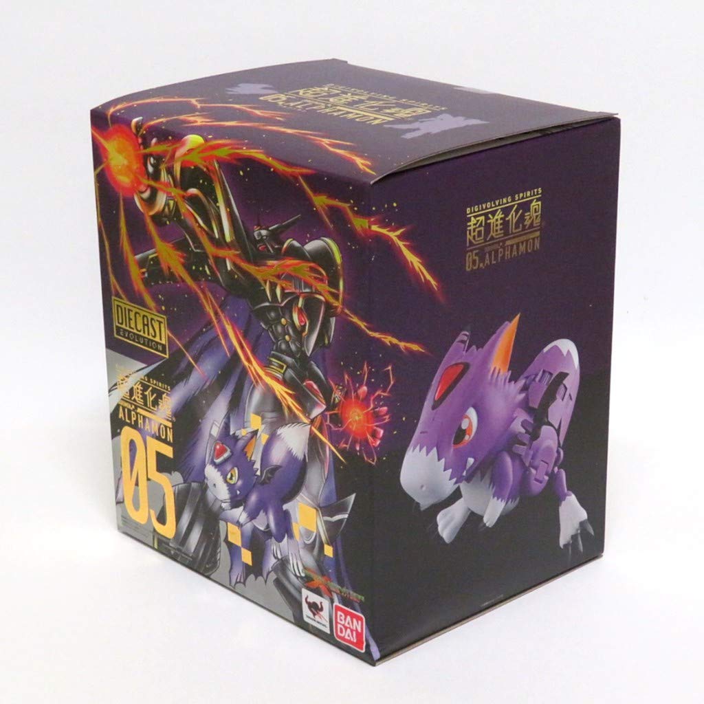 TAMASHII NATIONS Super Evolution Spirit Digimon Adventure 05 Alphamon 160mm painted movable figure Approx. (Alphamon time) ABS&PVC&diecast