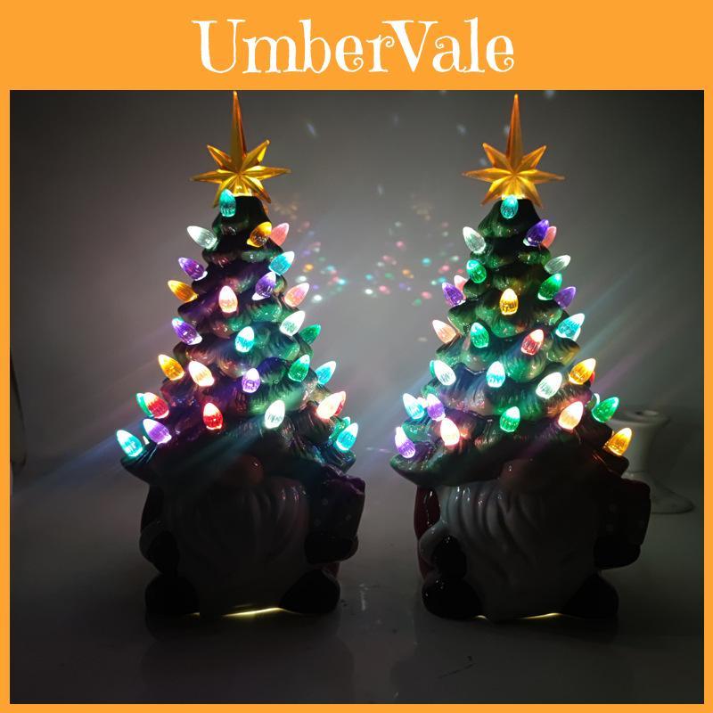 Christmas Gnomes Decorations With Led Lighting For Holiday Home Decor