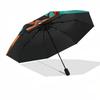 Lion King, Timon Themed Automatic Opening and Closing Umbrella, Brightly Colored 8-rib Portable Umbrella, Suitable for Men and Women, A Perfect Gift f