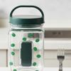 Salad Storage Jar Dishwasher Container with Fork Compartment Portable for