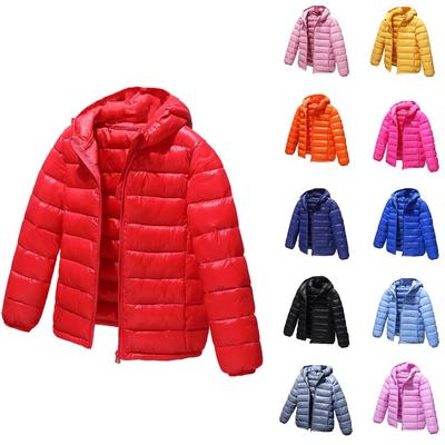 Chlidren Jungen Mädchen Wintermäntel Jacke Kinder Schnee Hoodie Kleidung
