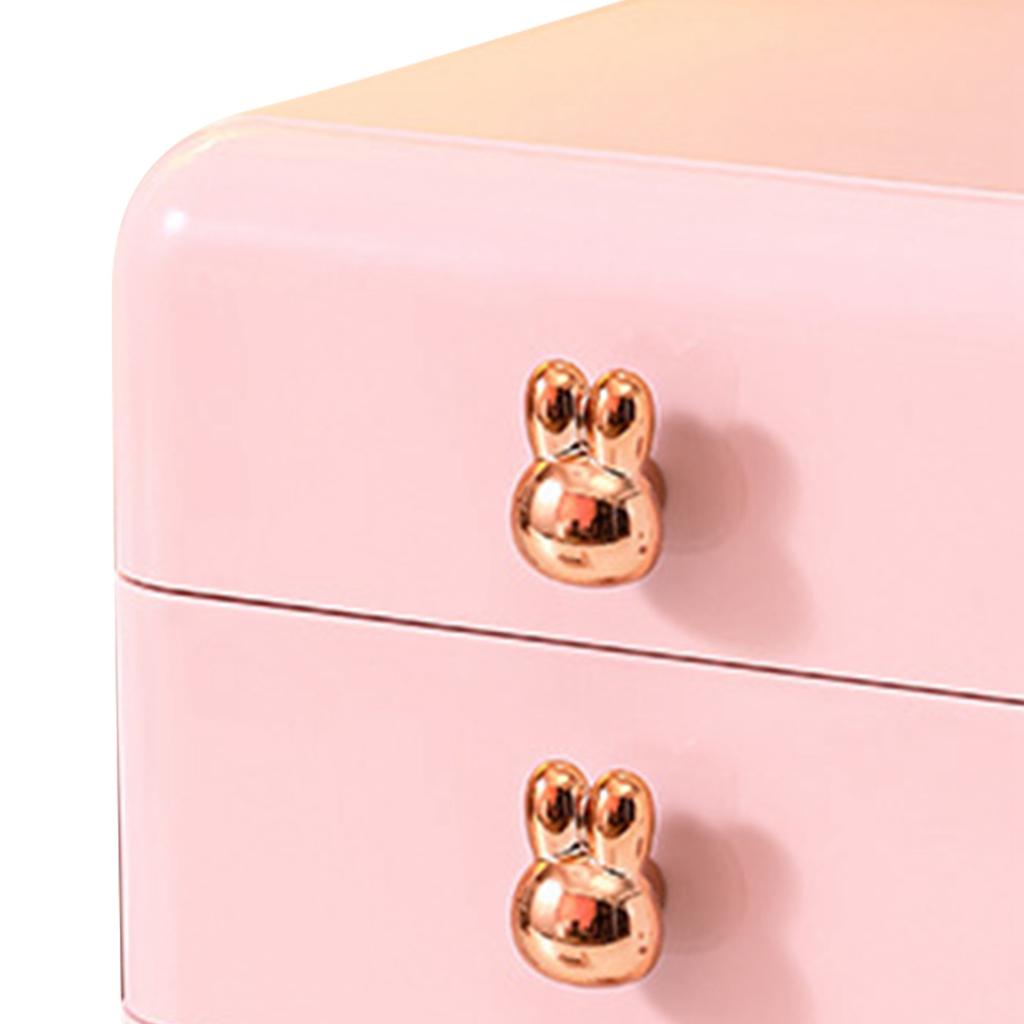 Desktop Drawer Jewelry Hair Accessories Sundries Storage Box Tabletop Organizer for Bedroom Dormitory Office