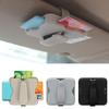 Car Sun Visor Glasses Holder Universal Sun Visor Organizer Multi-Pocket Clip Ticket Holder Car Accessories Pouch Pen Holders