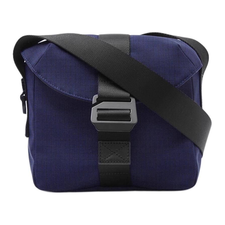 COS Fashion Versatile Flap Closure Nylon Crossbody Shoulder Bag Men bags Dark-Blue 1231249002 Dark Blue