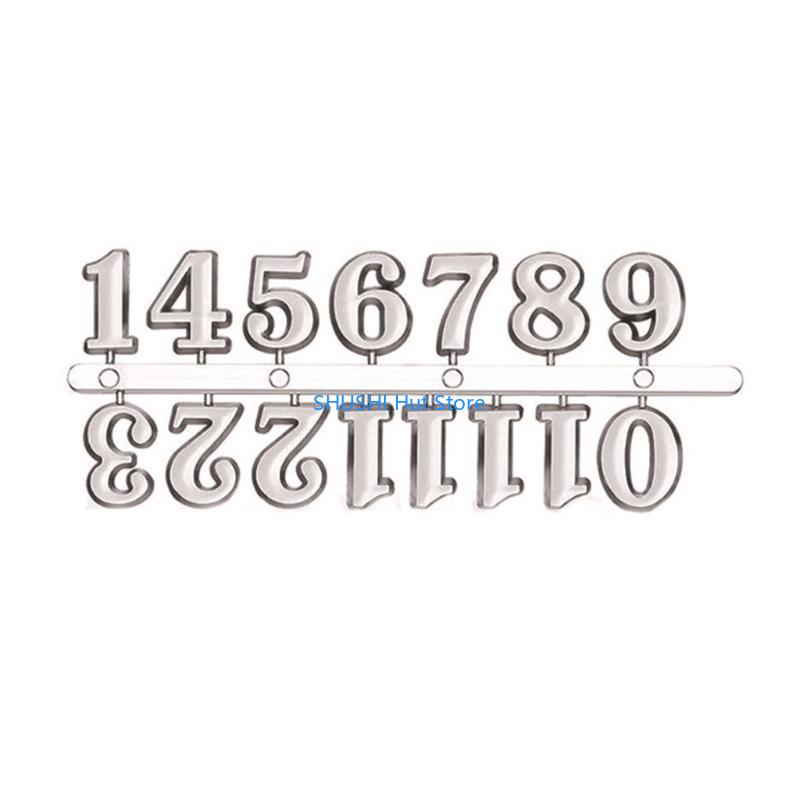 3CM Clock Number Set Easy Installation for Wall Desk Watches Repair D57B