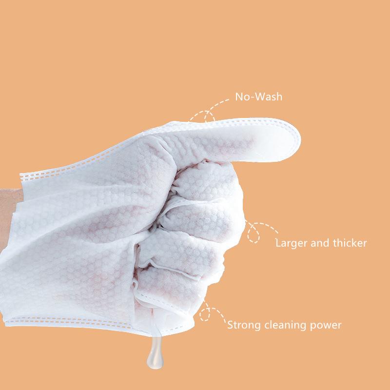 12pieces Disposable Pet Grooming Glove for Cats  Dogs Pet Cleaning Glove 6 Pieces Per Pack Shower Deodorizing Wipes Pet Cleaning Supplies