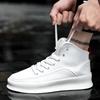 Mens High-top Sneakers Trend Non-slip Basketball Shoes Casual Sport Tennis Shoes Outdoor Teenager Confortable Gym Shoes