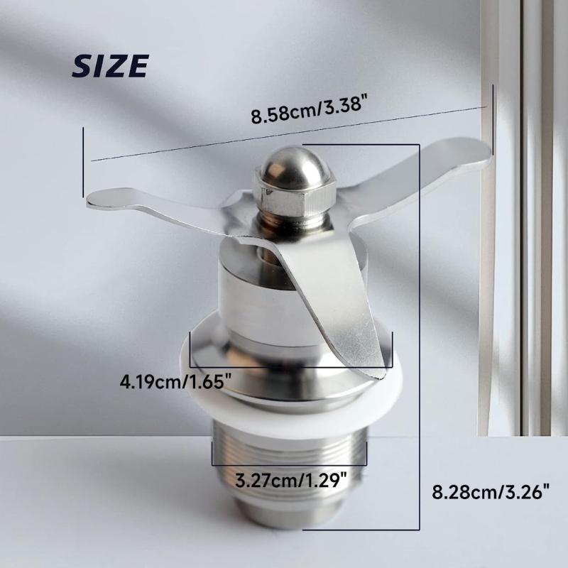 502977 Blade Cutting Assembly Blender Part for Waring CB10CT CB10D CB10DB CB10R CB10S CB10T CB10TB CB10TS CB15 Blenders