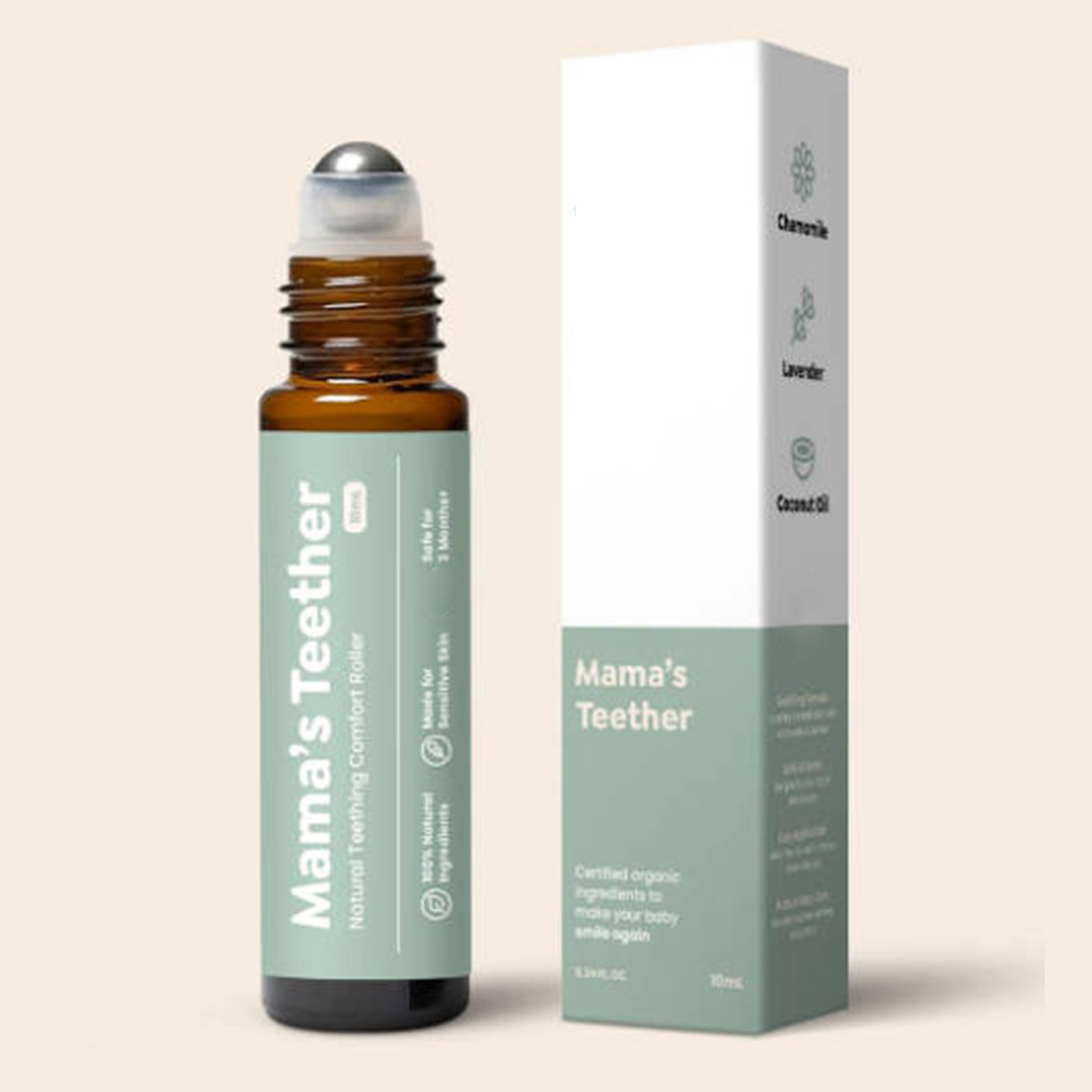 

Ролик для удаления молочных зубов, натуральный обезболивающий ролик, зубная сыворотка, масло-ролик для снятия зубной боли, дискомфортное сывороточное масло, 10 мл One Size зелёный