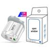PD33W GaN QC3.0 Fast Charger 9V/12V EU/AU/UK Spec USB Adapter