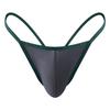 Men Spring and Summer Sexy Sexy Ice Silk Ultra-thin Buttock Thong Underwear