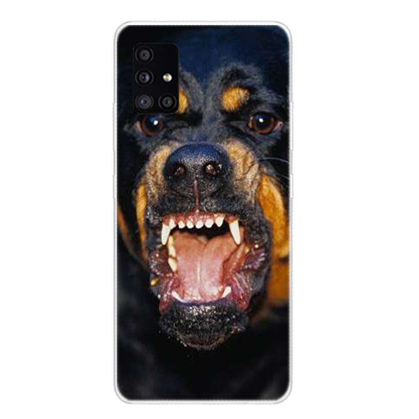Rottweiler Dog Phone Case For Samsung Galaxy A50 A70 A40 A30 A20S A10 Note 20 Ultra 10 Lite 9 8 A6 A8 Plus A7 A9 + Cover Cas