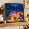 Gengar Custom Name Diamond Painting Personalized 5D Full Drill DIY Diamond Art Home Decor