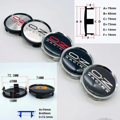 4 τεμάχια 74mm 75mm OZ O.Z Racing Καλύμματα Κέντρου Τροχού Ζαντών Καλύμματα Ζαντών Καλύμματα Αδιάβροχα Έμβλημα Λογότυπο Σήμα Αξεσουάρ Αυτοκινήτου