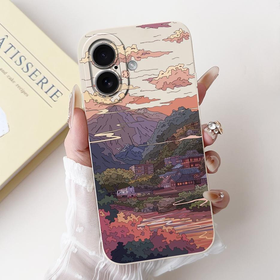 For Apple iPhone 17 Pro Max Case 2025 New Fashion Cartoon Cover Soft Silicone Phone Case For iPhone 17 Air iPhone17 Pro Max Bags