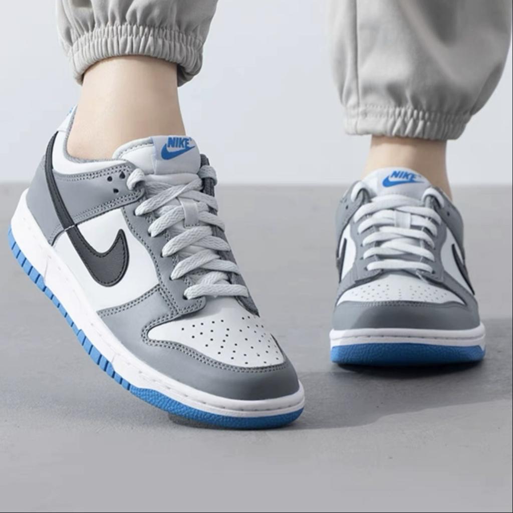 (GS) Nike Dunk Low 'Cool Grey Photo Blue' Enfant FB9109-001