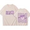 2025 Estate Benson Boone Moonbeam Ice Cream 100 Cotone Puro Maglietta Stampata Merch del Tour Pullover Unisex Oversize Uomo e Donna