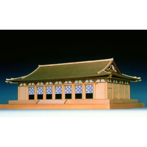 Woody Joe 1/150 Japanese Architectural Model: Horyuji Temple Great Hall Wooden Model