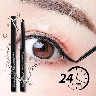 Eyeliner Gel Pencil Waterproof Sweatproof Long Asting Non Smudging Matte Pearlescent White Black Eyeliner Pen Eye Makeup Tool