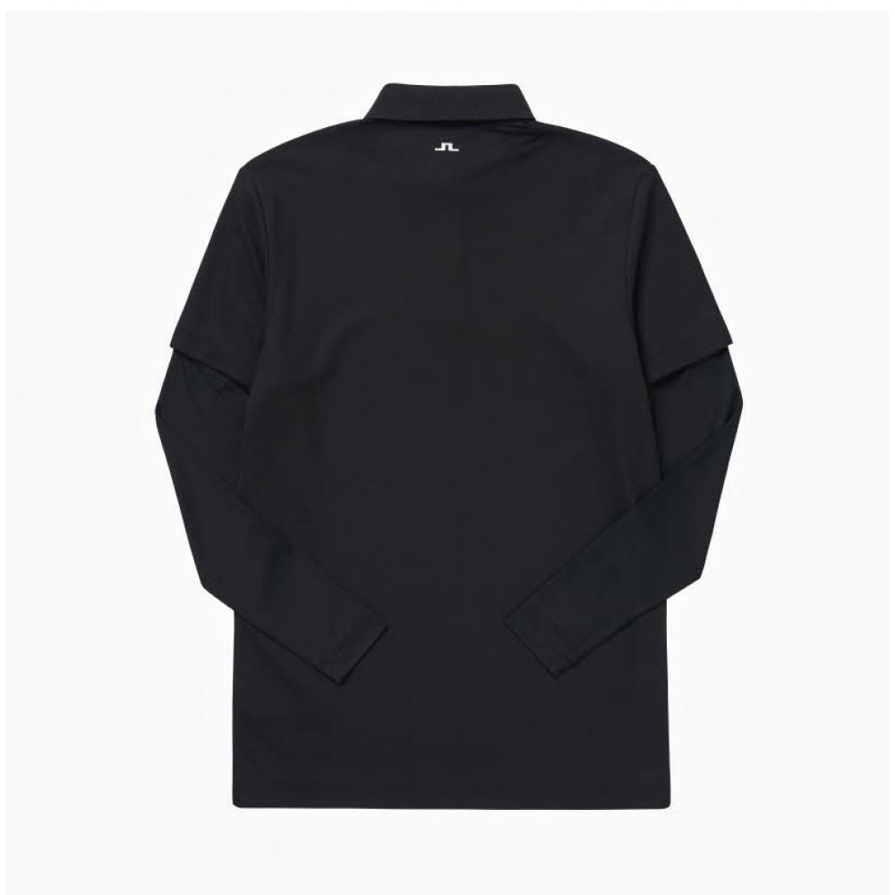 Jay Lindberg Gmjt08584 9999 Liam Regular Fit Polo Golf Men S Long Sleeve Tee