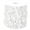 Plastic Resin Pearls String 60M Long Artificial Pearls Bead Strand For Handmade Craft Jewelry Making Wedding Bouquets