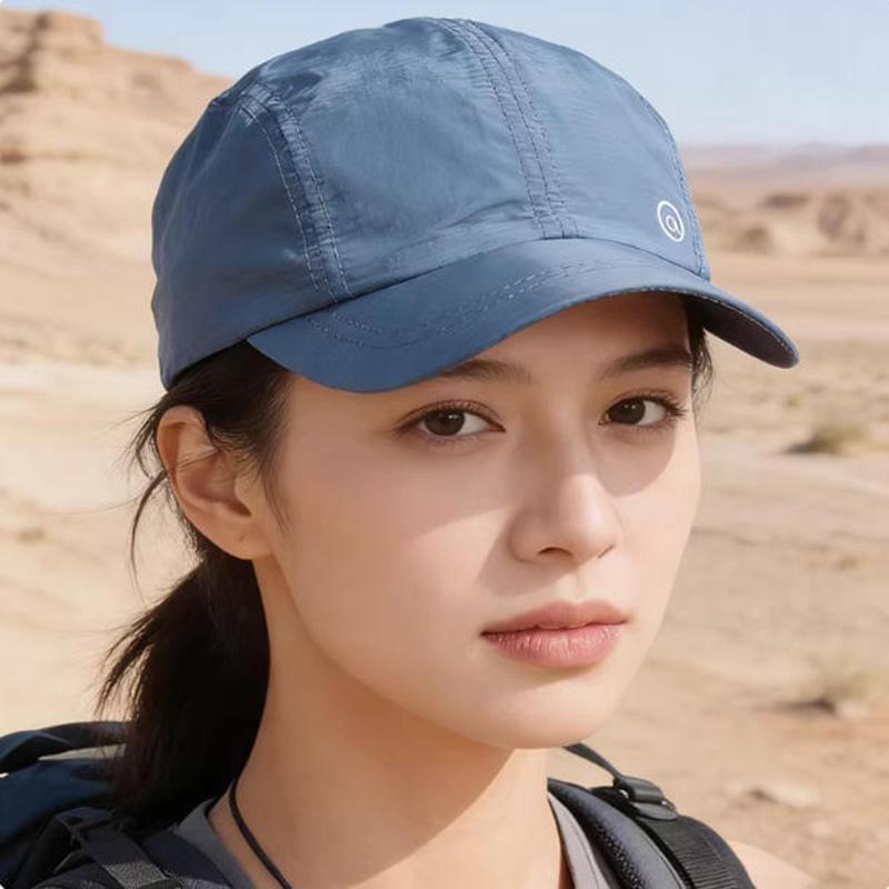 Short-brim Sports Running Cap, Ultra-thin, Quick-dry, Sun-proof, Sun-shielding Hat for Outdoor Sports, Baseball Cap