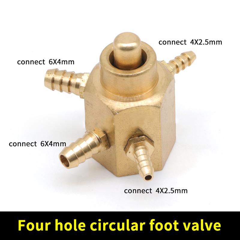 Dental Chair Accessory Two/Four Holes Foot Valve Comprehensive Dental Supply Consumable Oral Instruments