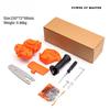 HILDA Electric Chain Saw & Drill: Portable Woodworking & Gardening Pruning Tool