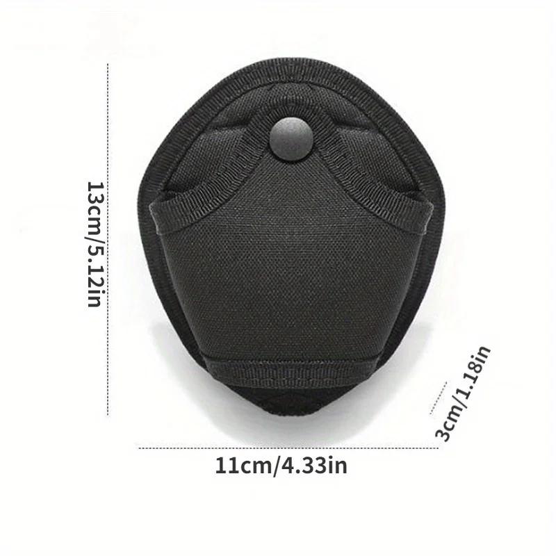 1Pc Handcuff Pouch Universal Handcuffs Case Holder Outdoor Hunting Accessories Hand Cuff Holster Waist Bag.