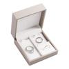 Travel Storage Gift Box Ring Holder PU Leather Square Jewelry Display Jewelry Boxes Earrings Storage Ring Box Storage Case