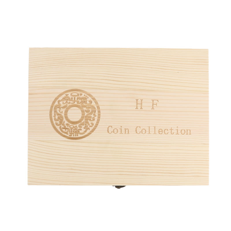 Münzaufbewahrungsbox mit Anpassungspad Verstellbare Holz-Gedenkmünz-Sammlerkassette Halter Kapseln 30 STÜCK Mit Box