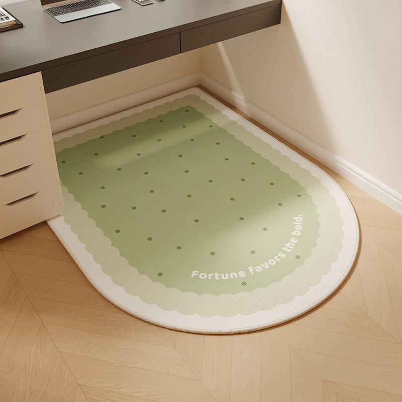 

VIKAMA Ковер для кабинета с аркой, грязе- и водоотталкивающий, коврик для пола под вращающееся кресло, коврик для защиты пола в игровой комнате или кабинете, домашний декор 60x90cm 24x36inch